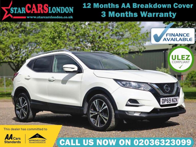 2019 Nissan Qashqai 1.3 DIG-T N-Connecta DCT Auto Euro 6 (s/s) 5dr HATCHBACK Petrol Automatic