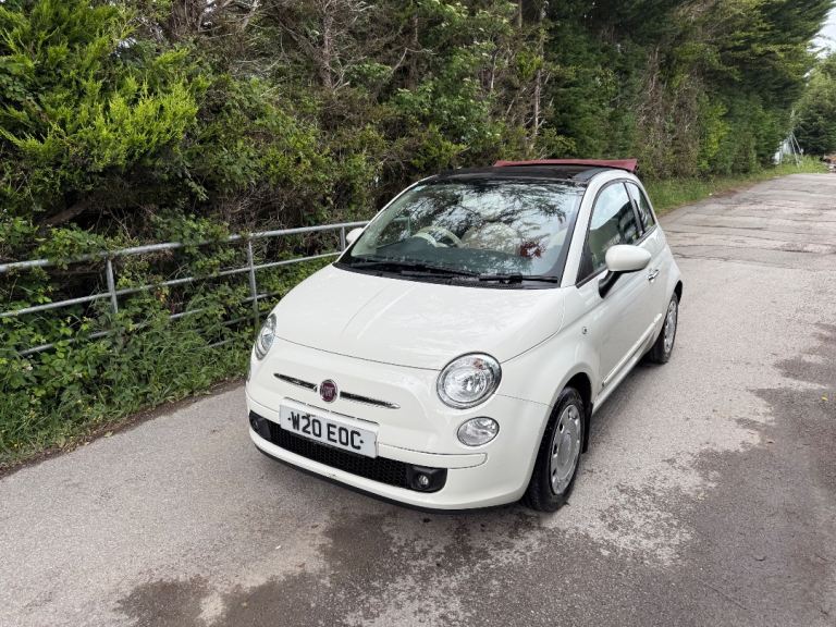 Fiat, 500, Convertible, 2012, Manual, 1242 (cc), 3 doors