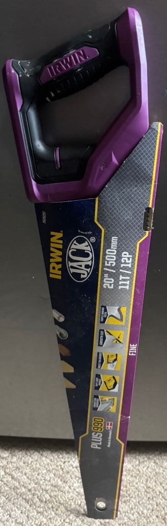 New Irwin Jack Plus Hand Saw 20"/500mm – Fine