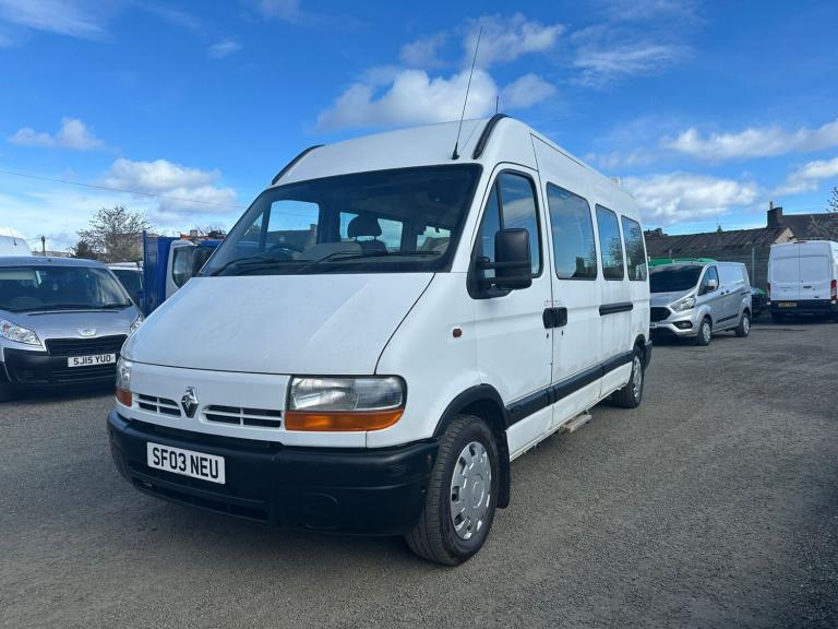 2003 Renault Master LM35dCi 90 Medium Roof Van MEDROOF FWD CAMPER- DAYVAN PANEL VAN Diesel Manual