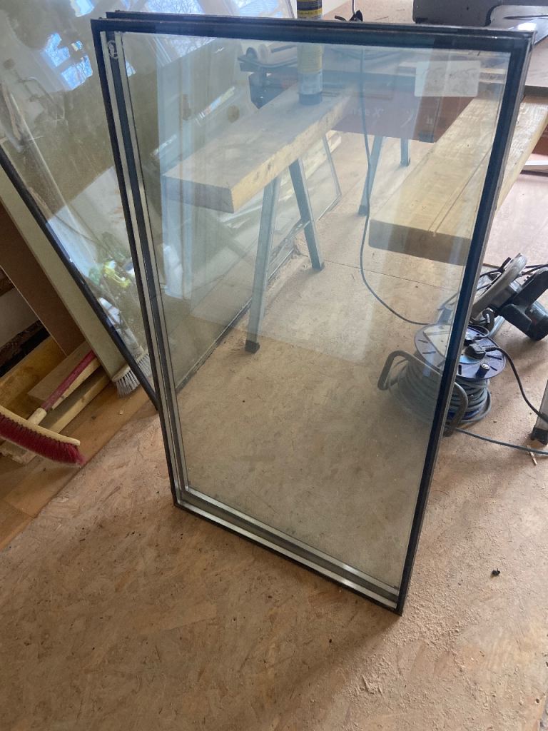 Anglian double glazed units. 2@ 1055 x 605 x 24mm