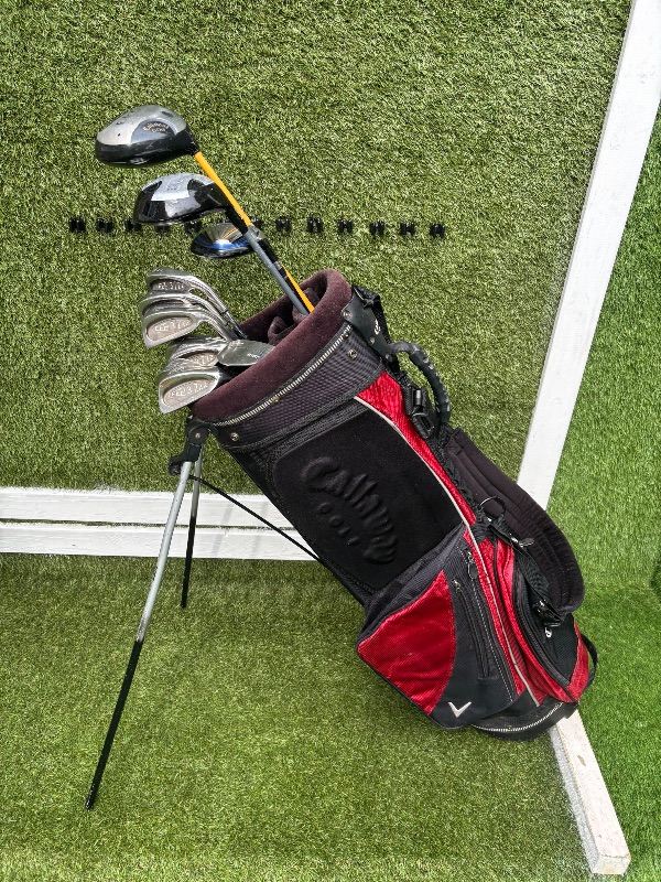 EEE 3ZZZ Irons Callaway ERC Driver, Hybrid, 5 Wood Calloway Stand Bag  UK delivery/PayPal available 