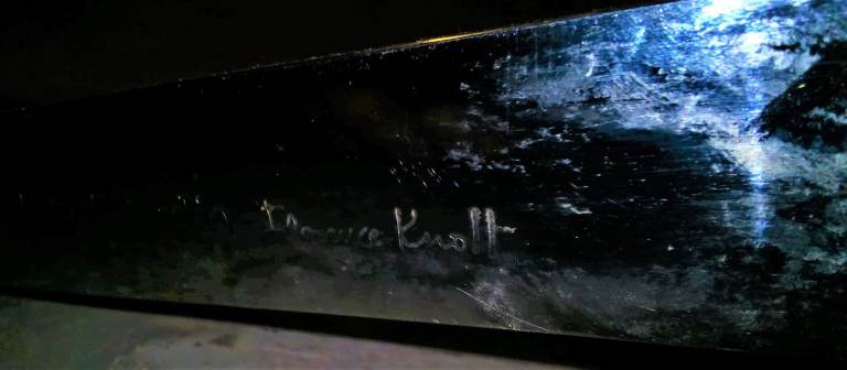 Florence Knoll Italian Marble table, 1m Round - Stunning