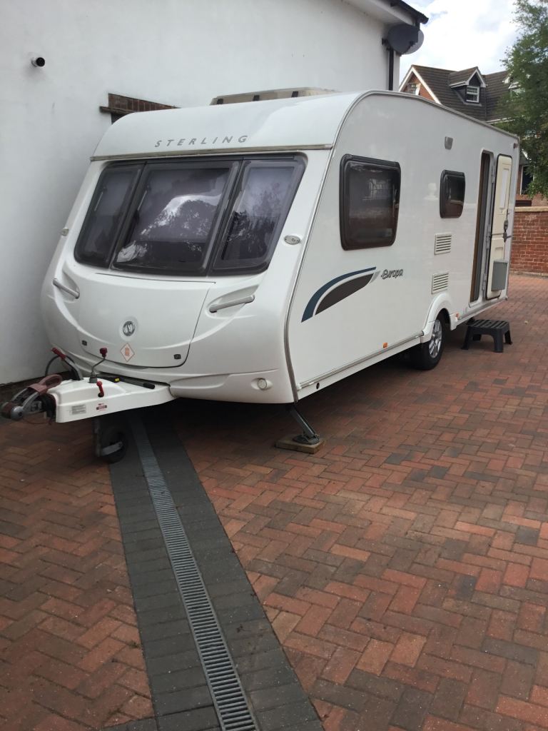 Sterling Europa 4 berth touring caravan 