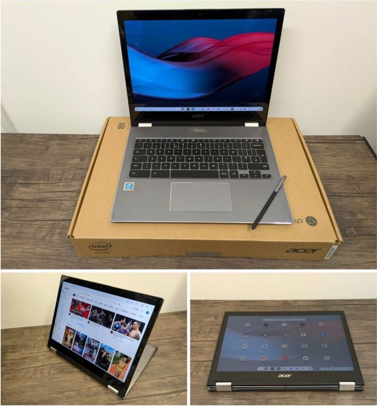 image for Acer Spin 360 - 2K Resolution - Touch Screen - Stylus - Laptop