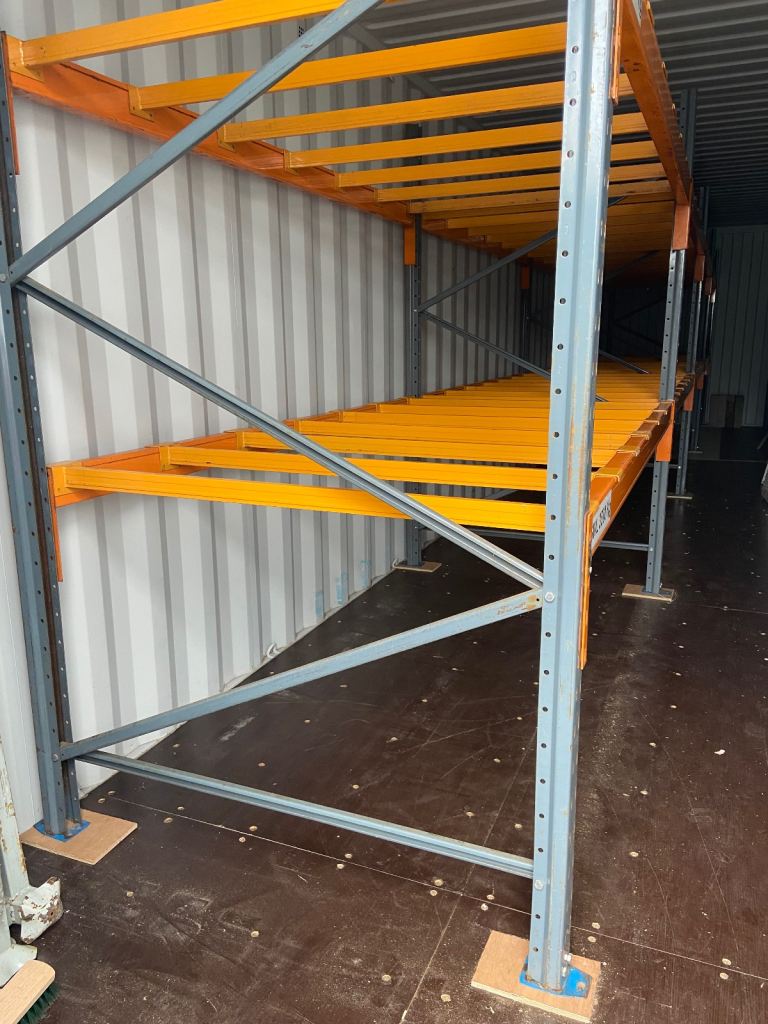 Dexion Extra Deep Heavy Duty Pallet Racking, Fabric Racking, Container Racking