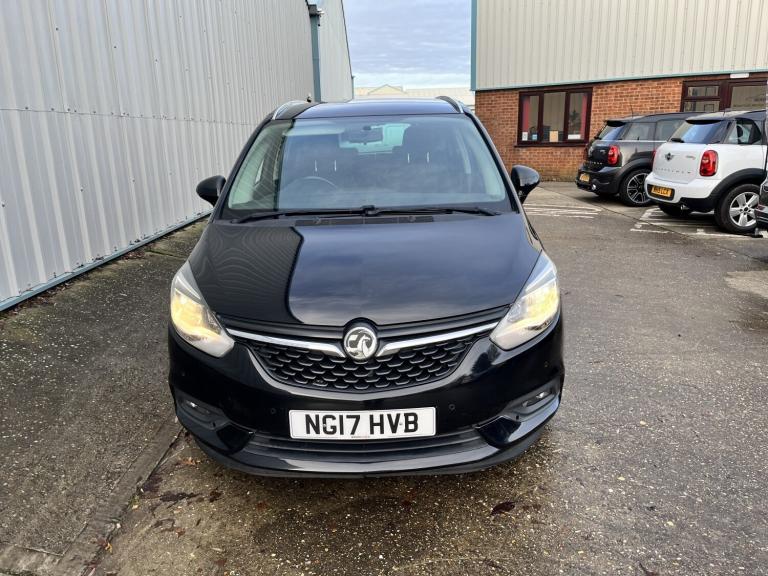 VAUXHALL ZAFIRA TOURER 1.4 i Turbo SRi Nav Black Manual Petrol 2017
