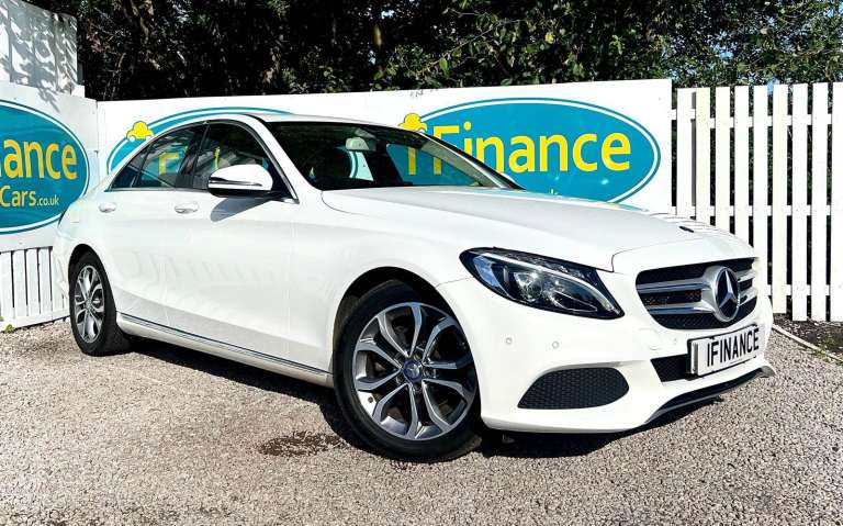 CAN'T GET CREDIT? CALL US! Mercedes-Benz C-Class 1.6d C200d Sport (s/s) - £199 DEPOSIT, £70 PER WEEK