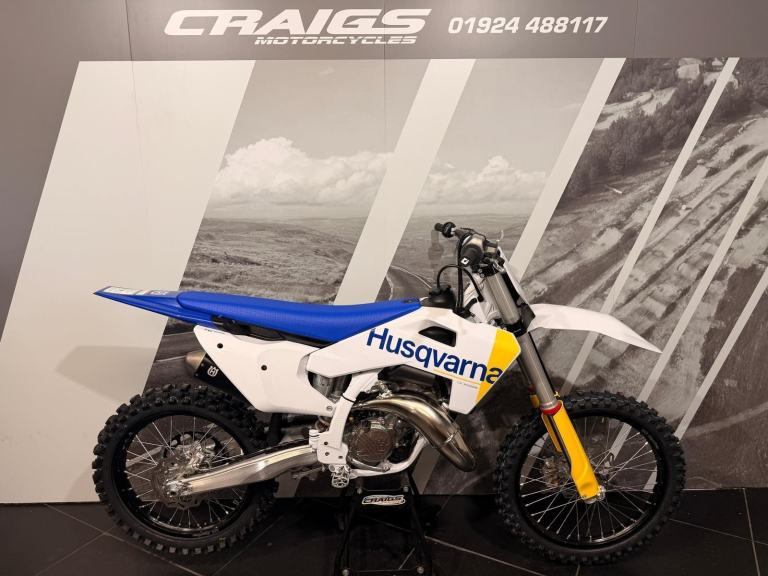 HUSQVARNA TC 125 NEW 2027 MX BIKE IN STOCK AT CRAIGS MOTORCYCLES 