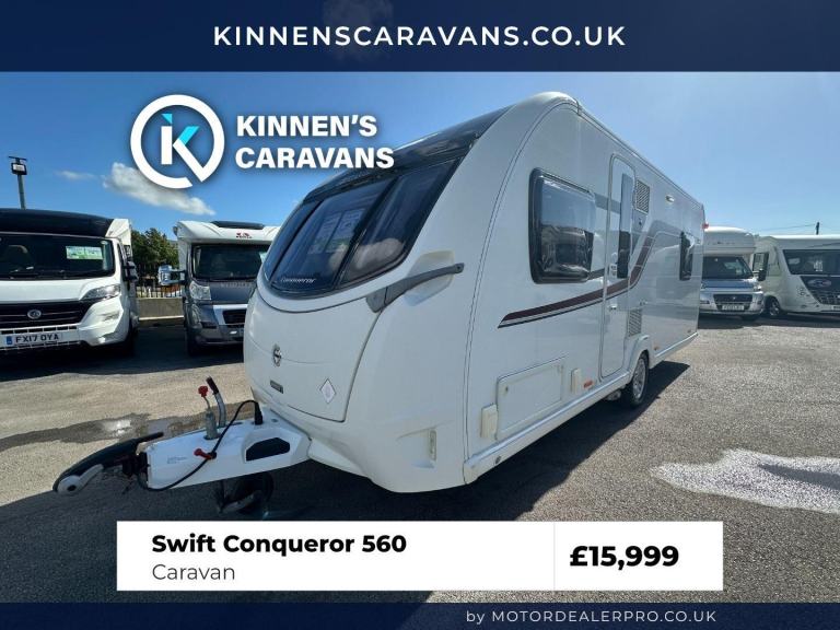2016 Swift Conqueror 560 Caravan