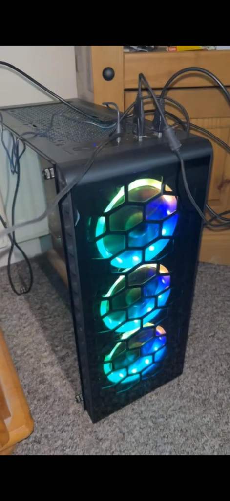 Gaming Pc and Monitor 