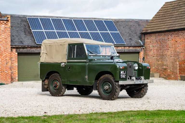 1959 Land Rover SERIES II SWB PETROL Manual