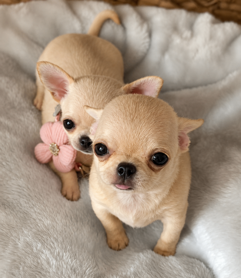 Beautiful Cream Chihuahua Puppies Xxs 
