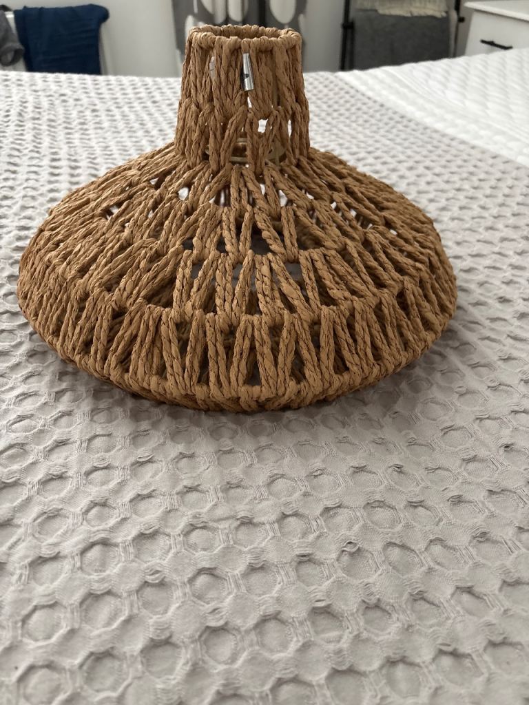 Rattan lampshade Brand new 
