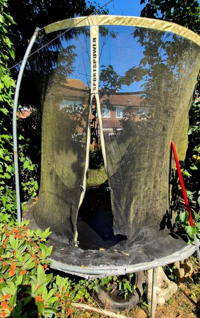 Sportspower Trampoline with Safety Net - Fair Condition