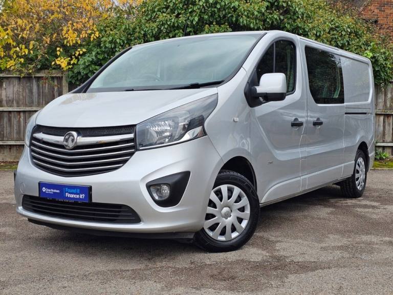2017 Vauxhall Vivaro 2900 1.6CDTI BiTurbo 125PS Sportive H1 D/Cab PANEL VAN DIESEL Manual