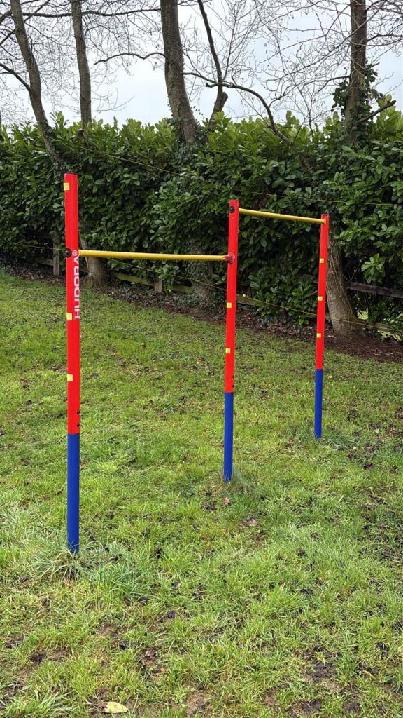 HUdora double gymnastic bars 