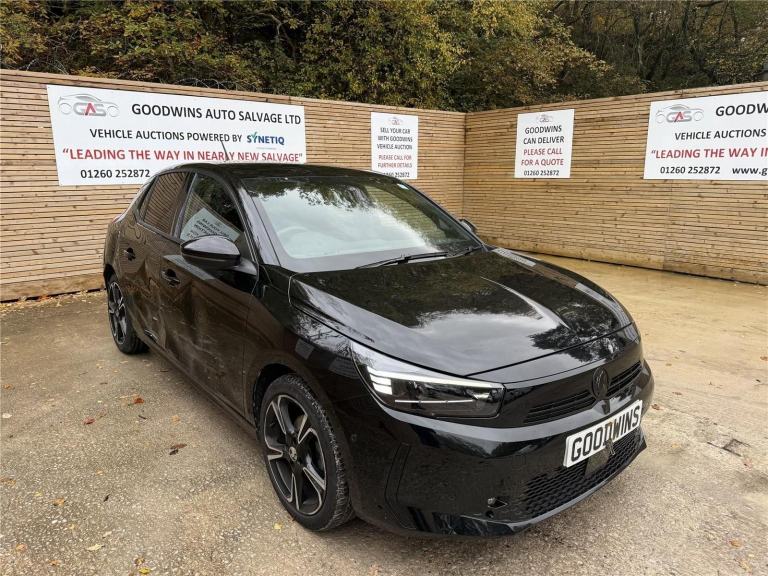 2023 73 VAUXHALL CORSA GS 1.2T ACCIDENT DAMAGED REPAIRBALE SALVAGE