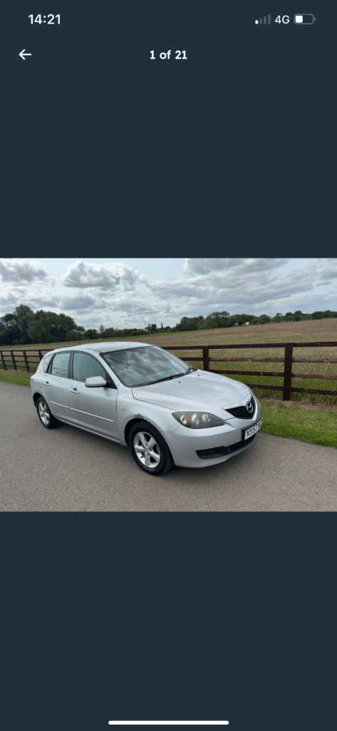 Mazda, 3, Hatchback, 2008, Manual, 1598 (cc), 5 doors