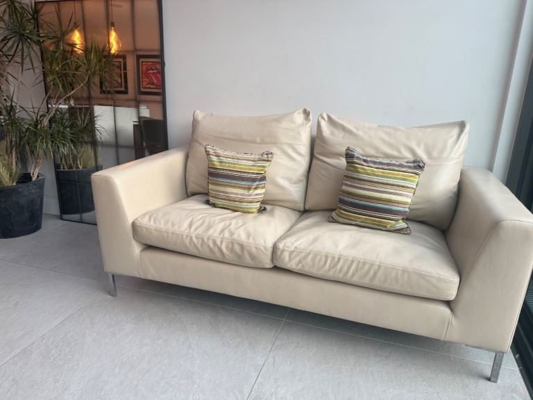 Leather Sofa 