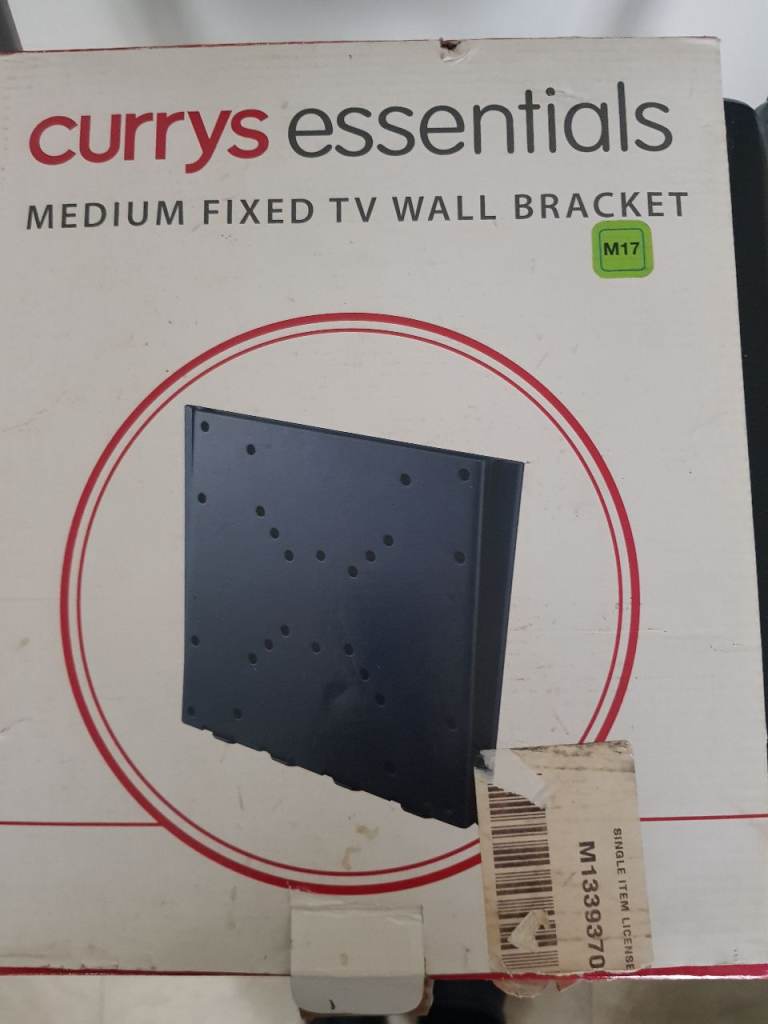 Currys Essentials Medium Fixed TV Wall Bracket