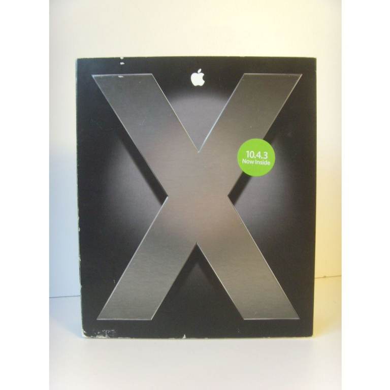 Apple OS X Tiger 10.4.3 Retail Box Install DVD CAN POST