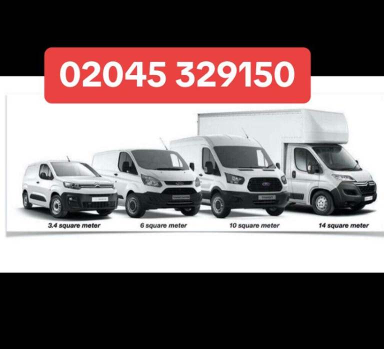 Man And Van Hire Transit/Luton Truck Moving House/Office Delivery Sofa Bed Courier Man Urgent London