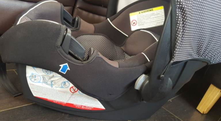 Fisher-Price Baby Car Seat – Black, Good Condition