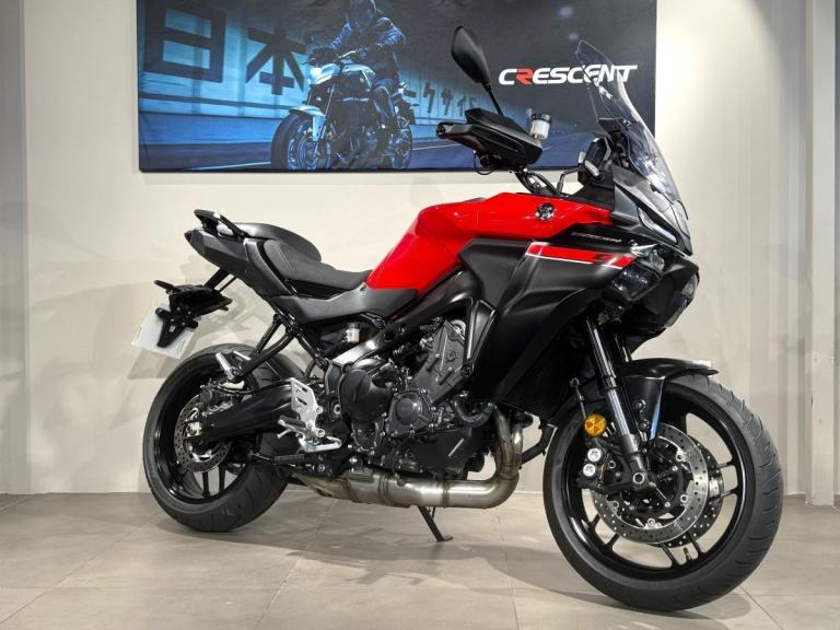 YAMAHA TRACER 9 FINISHED IN REDLINE - ONLY 339 MILES - WARRANTY TO MARCH 2029
