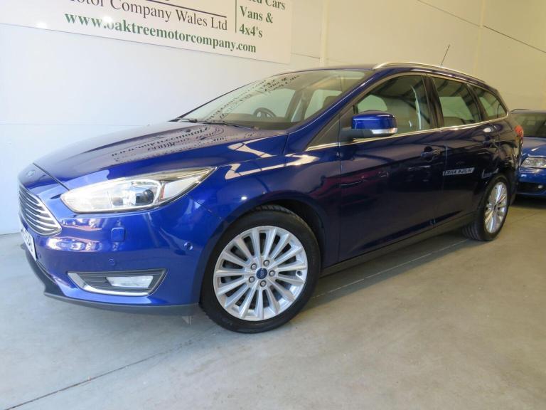 FORD FOCUS 1.5T EcoBoost Titanium X Euro 6 (s/s) 5dr Blue Manual Petrol 2015