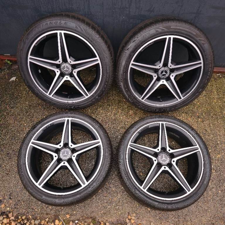 Genuine Mercedes C Class AMG 18" Alloy Wheels W205 W204 W212 E
