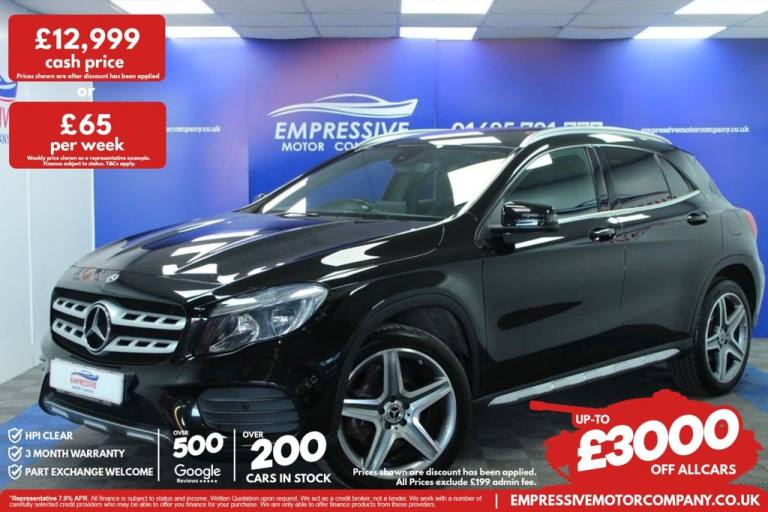 2018 18 MERCEDES-BENZ GLA 2.1 GLA200D AMG LINE (EXECUTIVE) SUV 5DR DIESEL 7G-DCT