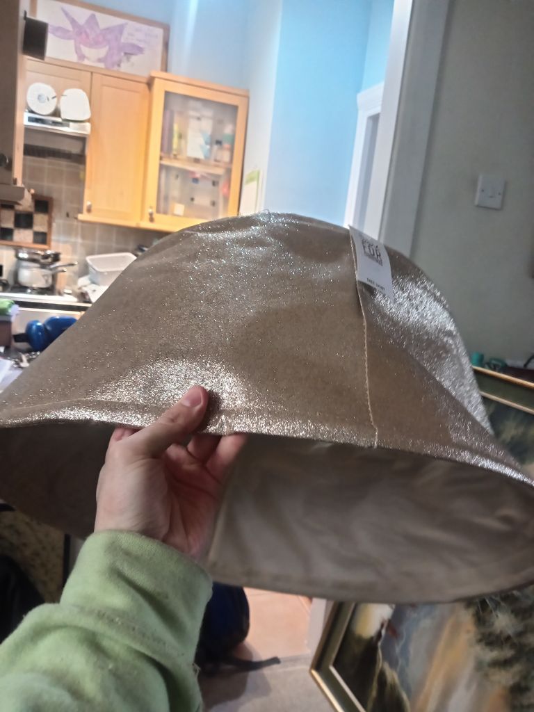 Gold Glitter Tree Skirt 