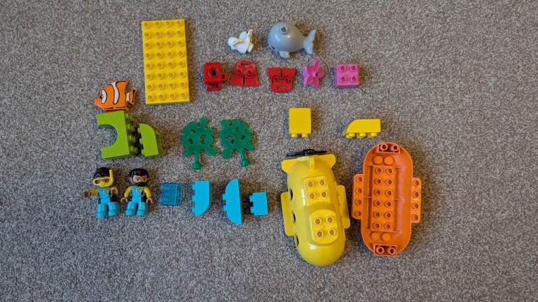 Duplo Bundle 9 sets (Including Train Sets!) 