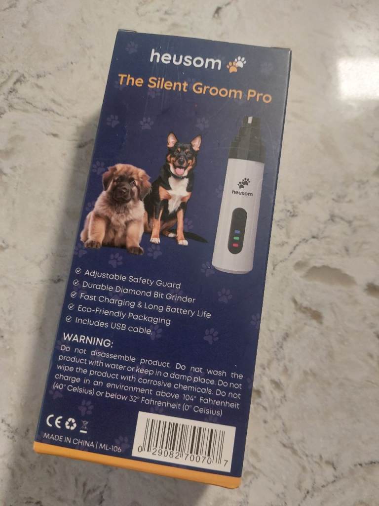 Silent pro pet nail trimmer 