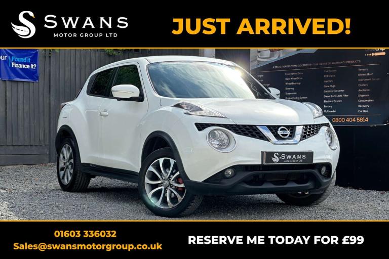 2016 Nissan Juke 1.2 DIG-T Tekna SUV Petrol Manual