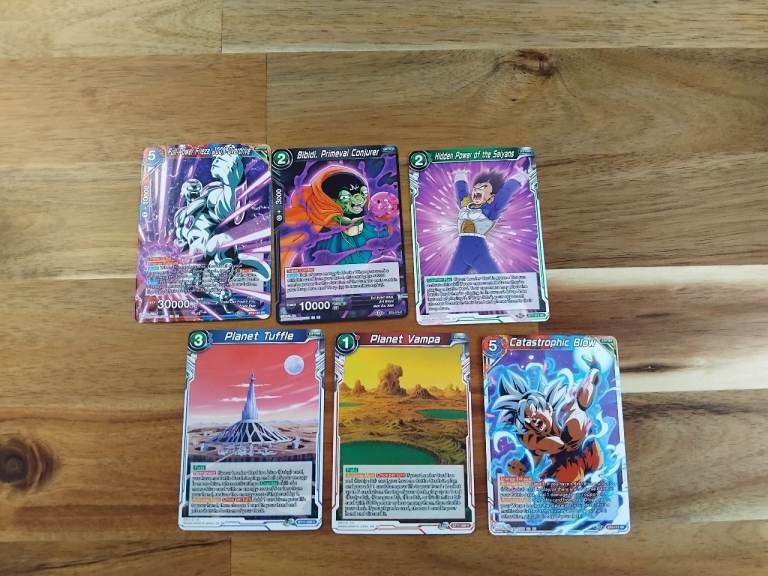 Selling Yu gi oh , dragonball , Dcu etc