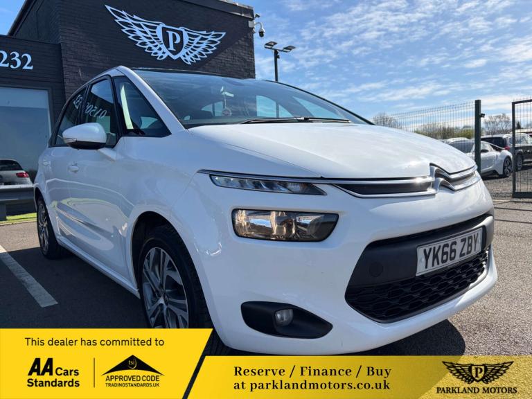 2016 Citroen C4 Picasso 1.6 C4 Picasso Selection Blue HDi  5dr MPV Diesel Manual