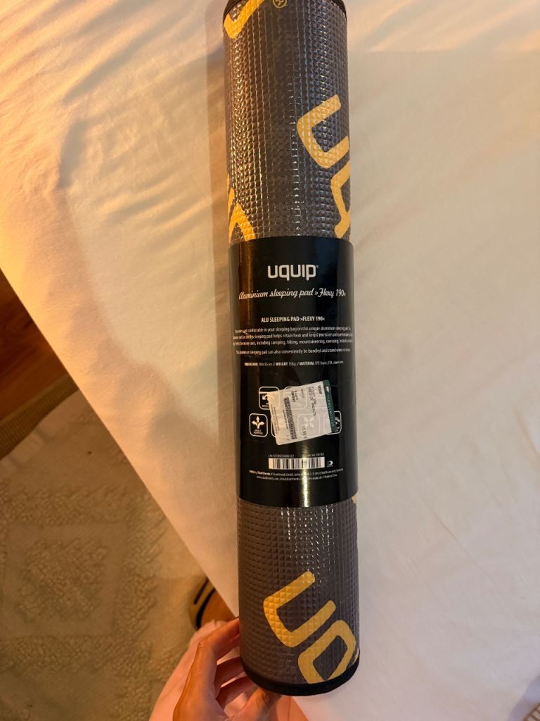 Reserved- Uquip Aluminium Sleeping Pad - New