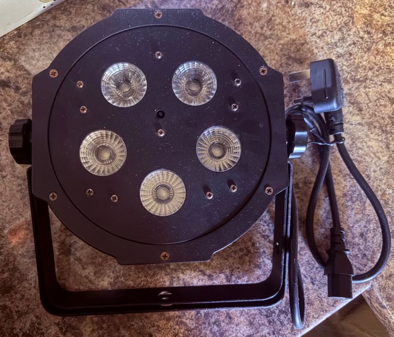 DJ Disco Light and Power Cable