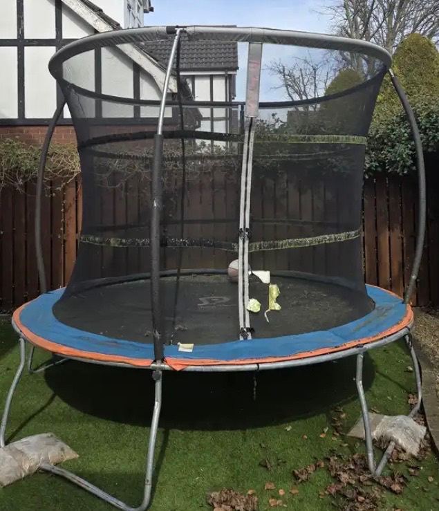 used trampoline 10ft