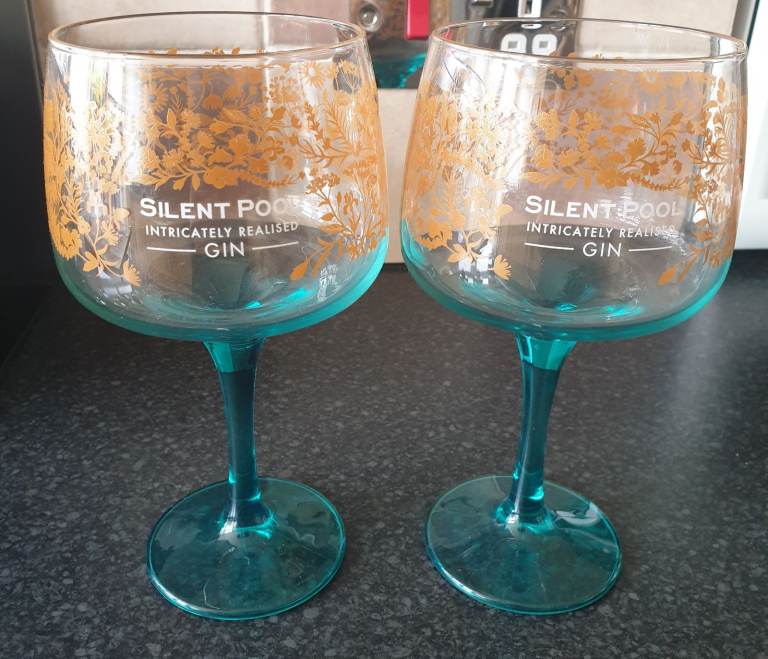 Gin Glasses x 2 - Silent Pool 