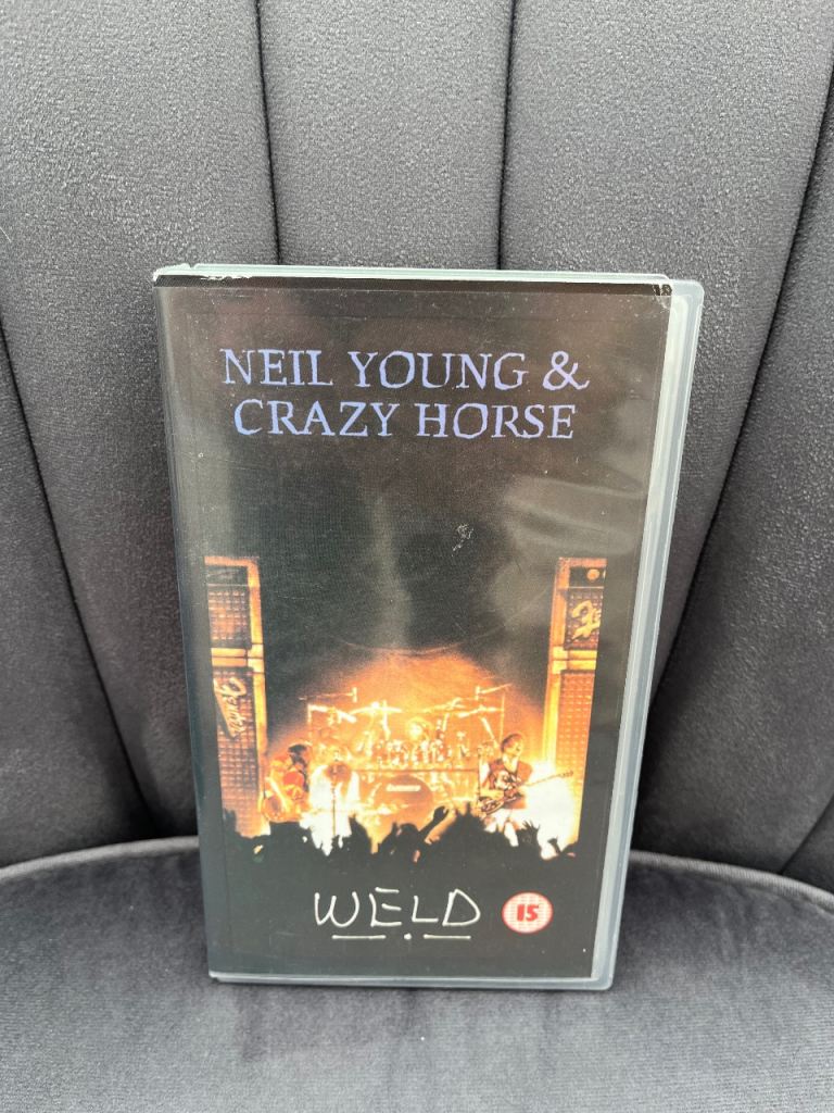 Neil Young & Crazy Horse: Weld VHS Tape 