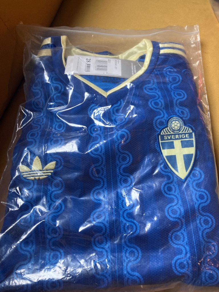 Adidas Sweden Football Shirt - New with Tags