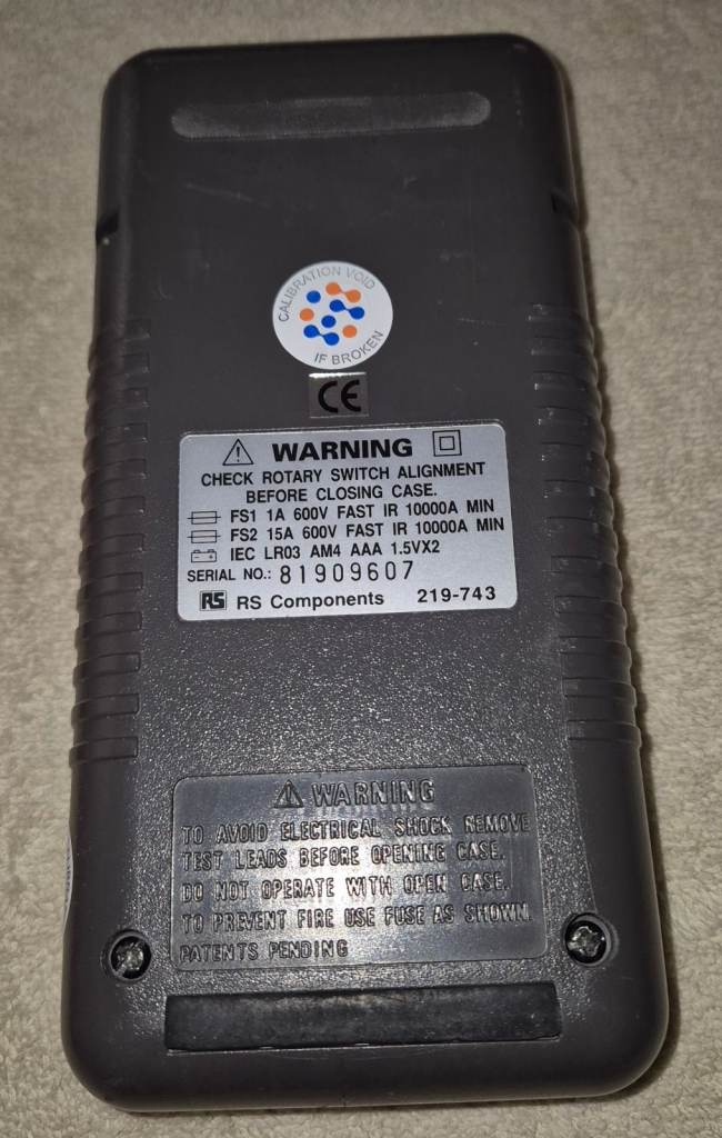 ISO TECH IDM 97 AUTORANGING MULTIMETER