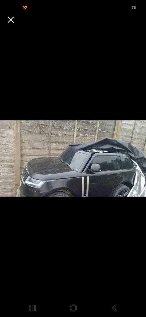 Black Range Rover Kids Ride-On Toy Car – Good Condition