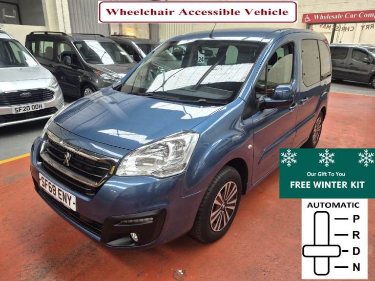  Peugeot Partner WHEELCHAIR ACCESSIBLE 1.6 BlueHDi 100 Active Diesel