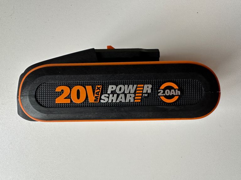 WORX WA3639 18V 20V MAX 2.0Ah Battery pack Powershare High Capacity Indicator