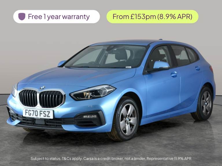 2020 BMW 1 Series 118i SE 5dr Step Auto HATCHBACK PETROL Automatic