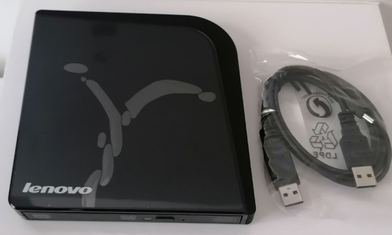 Lenovo USB Portable DVD Burner
